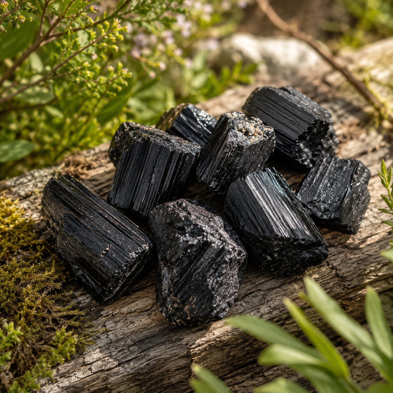 Black Tourmaline Raw Stone