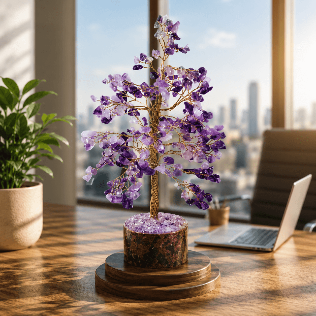 Amethyst Crystal Tree