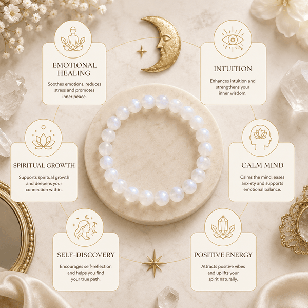 Moonstone Crystal Bracelet