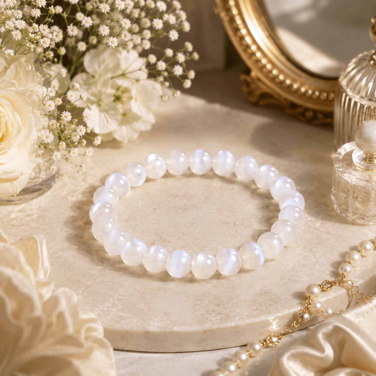 Moonstone Crystal Bracelet