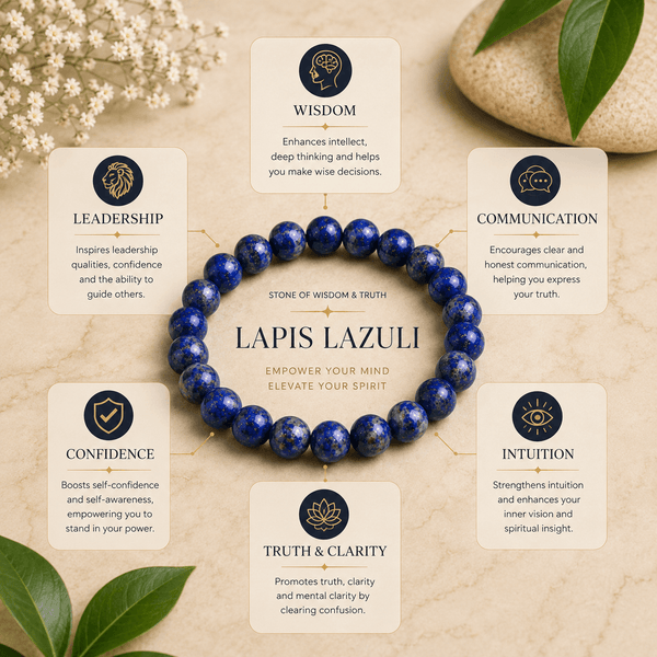 Lapis Lazuli Crystal Bracelet