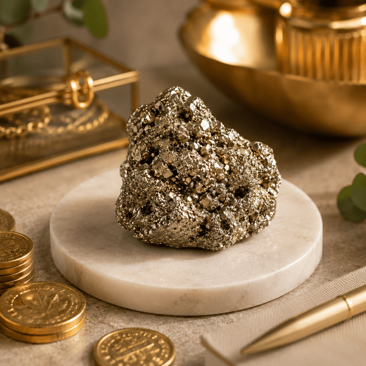 Pyrite Raw Stone
