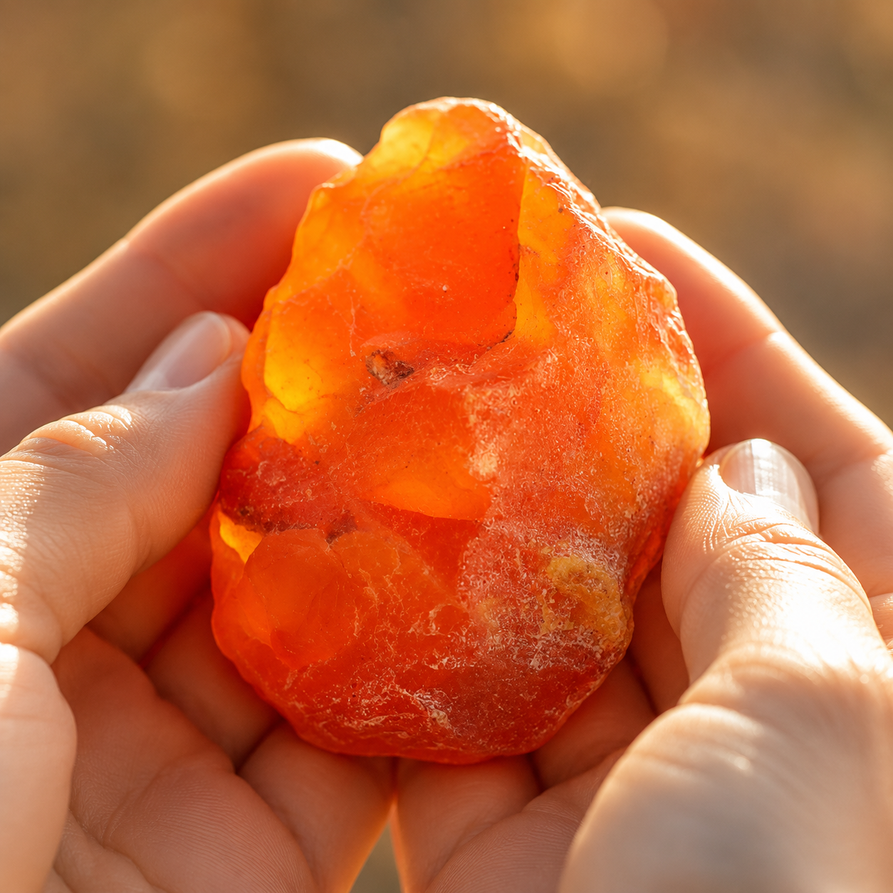 Carnelian Raw Stone