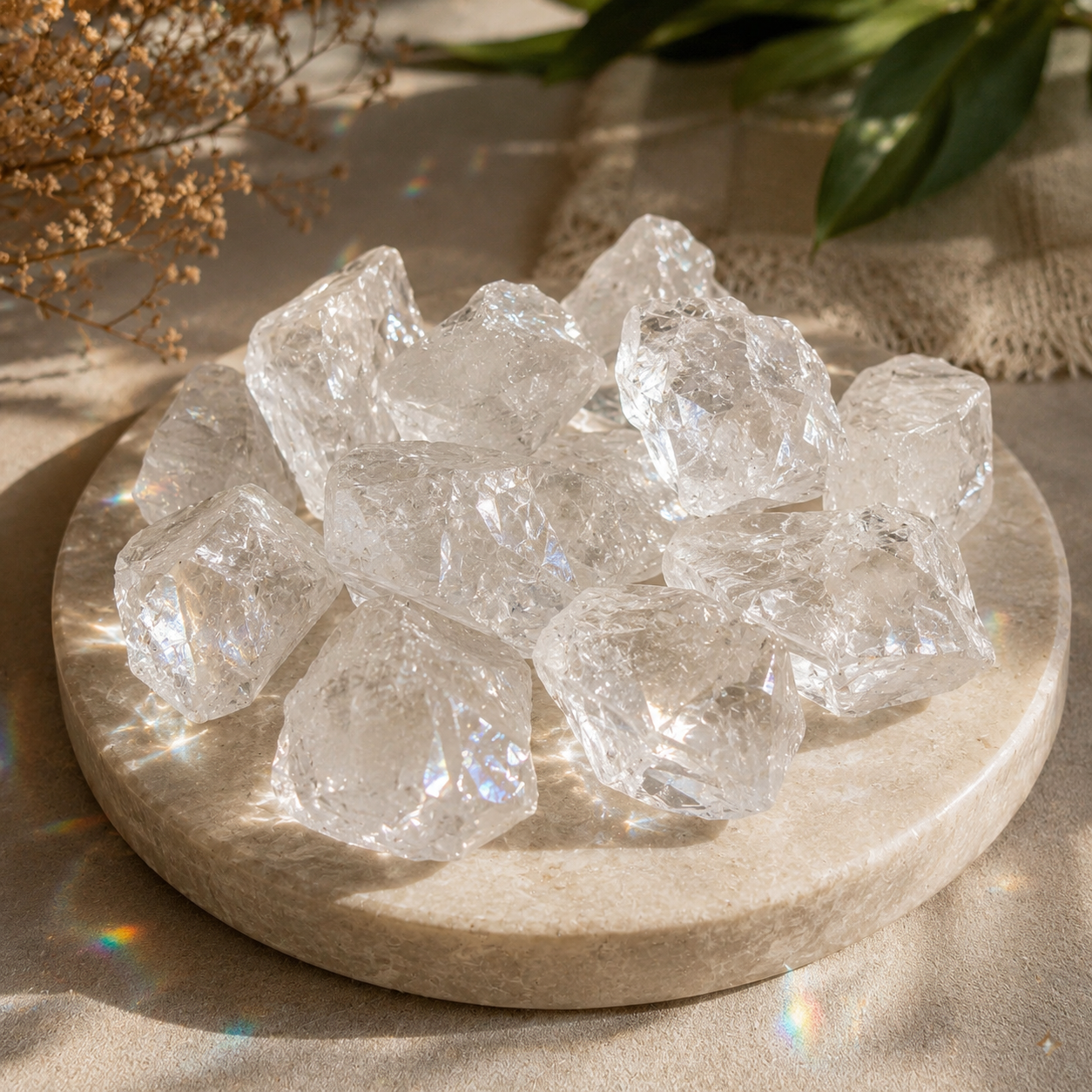 Clear Quartz Raw Stone