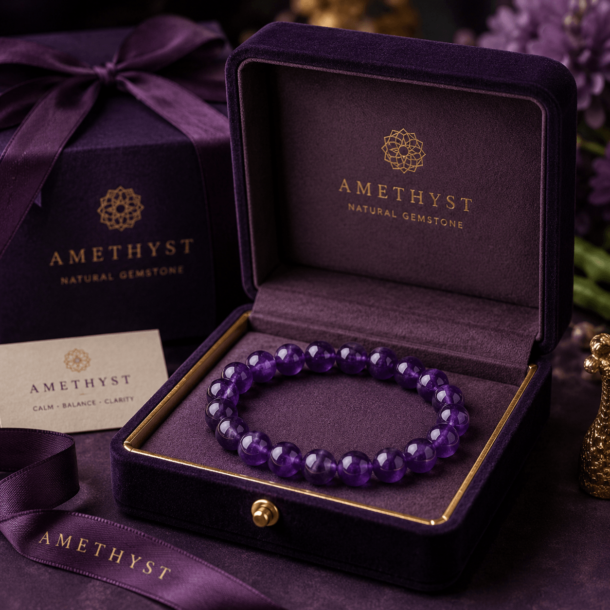 Amethyst Brecelate