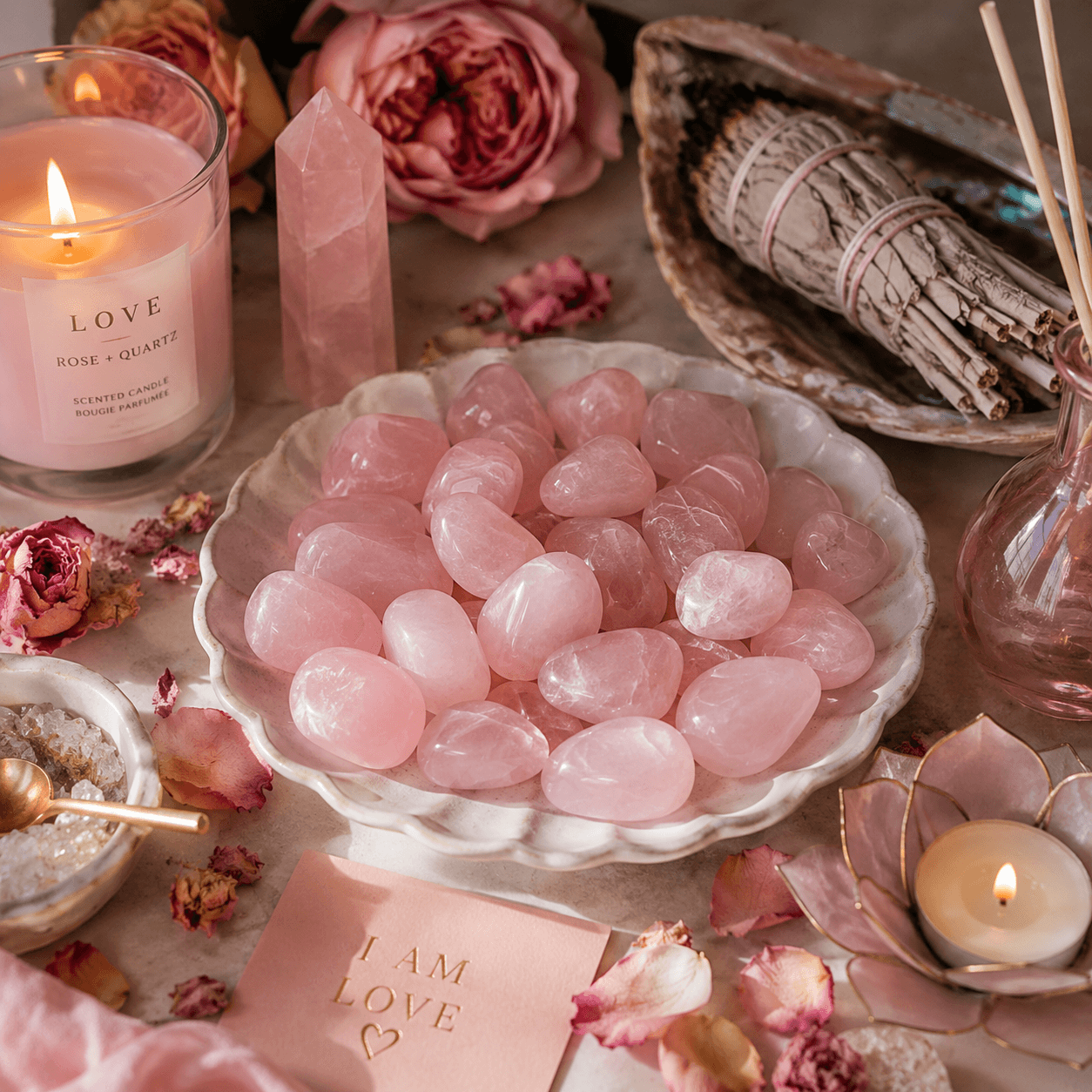 Rose Quartz Tumble