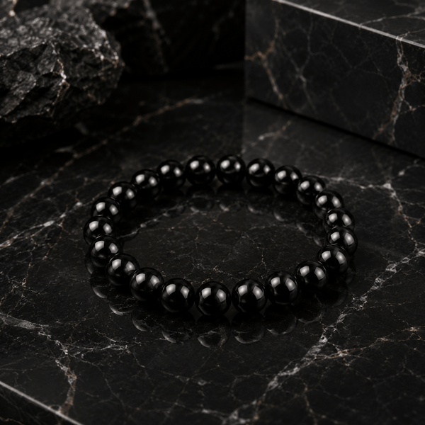 Black Tourmaline Crystal Bracelet