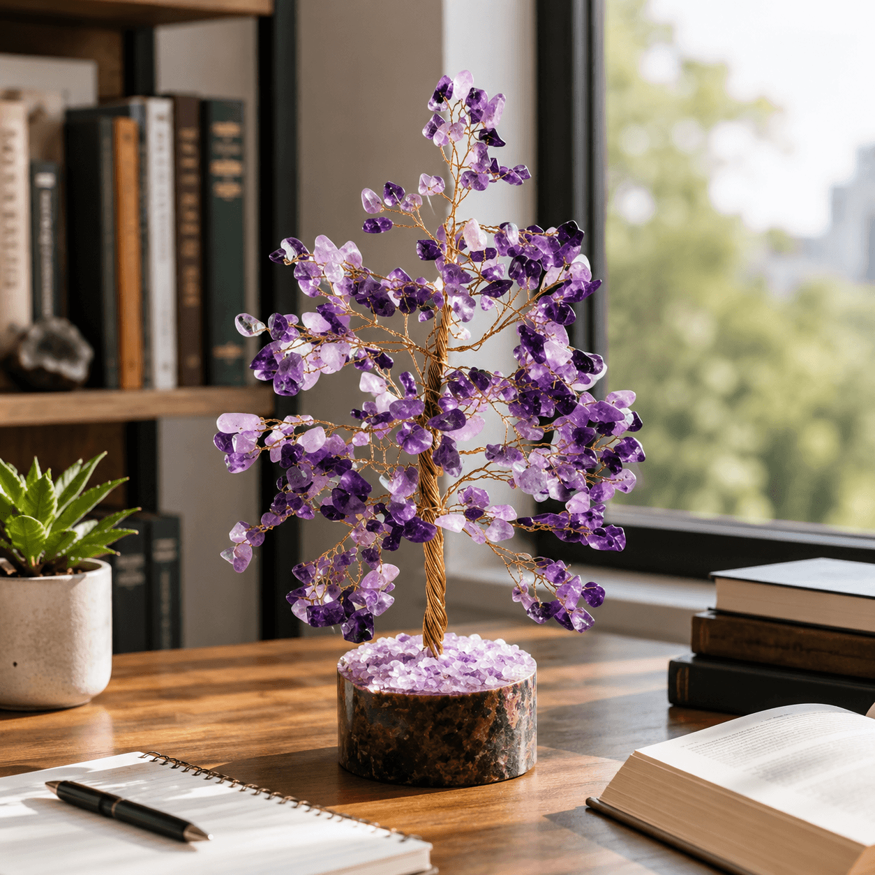 Amethyst Crystal Tree