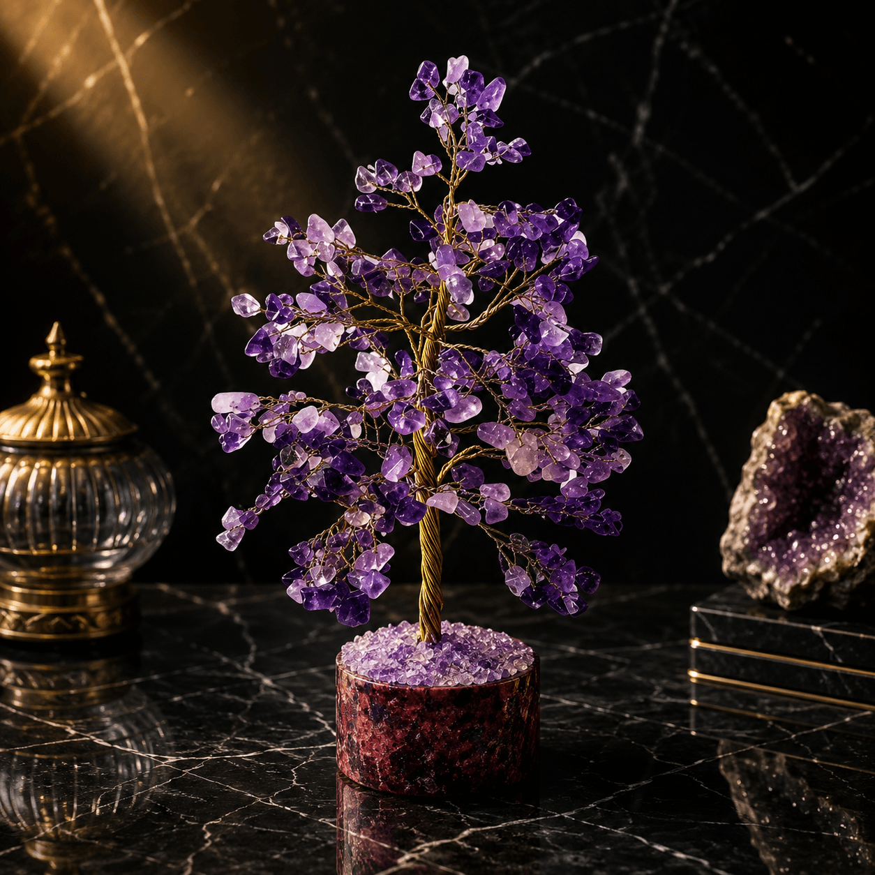 Amethyst Crystal Tree