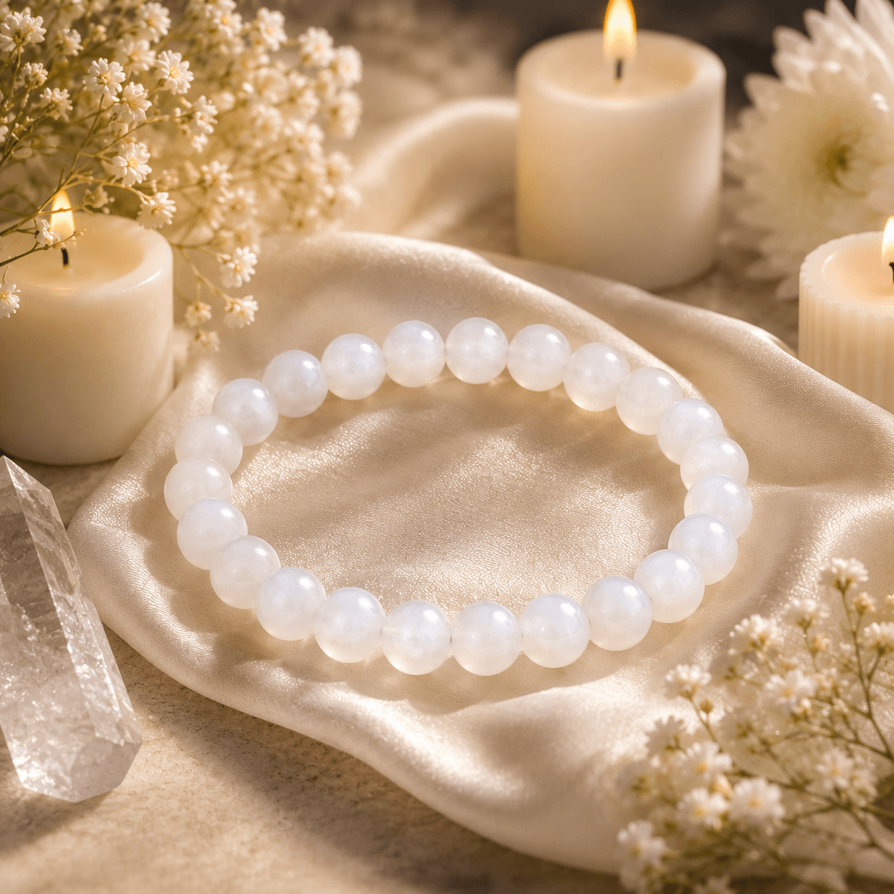 Moonstone Crystal Bracelet