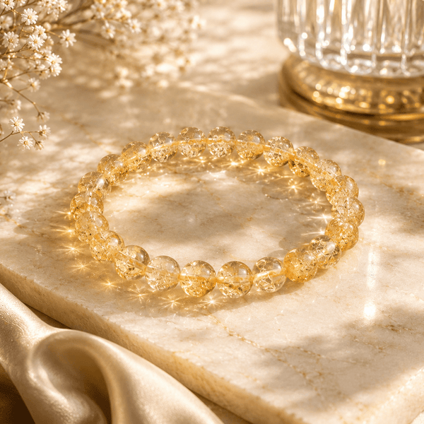 Citrine Crystal Bracelet