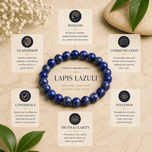 Lapis Lazuli Crystal Bracelet